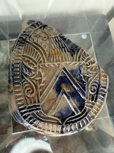 17th century cobalt splashed - 17th,