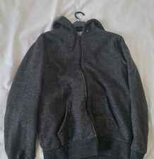 grey medium size jacket, good quality, size 10, men's clothing