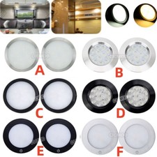 12V Interior LED Spot Lights Ceiling Camper Van Caravan Motorhome Boat Downlight