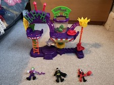 Imaginext Joker lair with 3