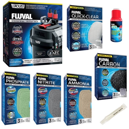 Fluval 107 canister filter - fluval,