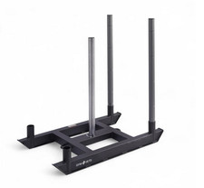 Commercial Hyrox Gym Sled Power Push Pull Weight Equipment With Wheels