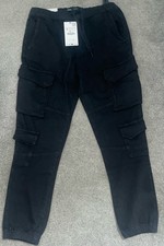 Zara Men’s Black Cuffed