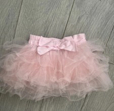 Girls Next Pink Tutu Age 2-3 Years Elasticated Waist Bow