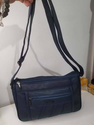 Lorenz navy blue crossbody - lorenz,