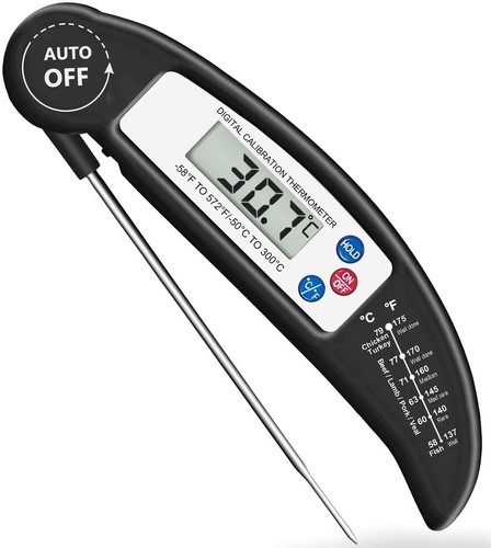 Digital food thermometer - thermometer, probe