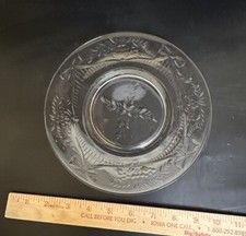 Vintage Clear Glass Luncheon