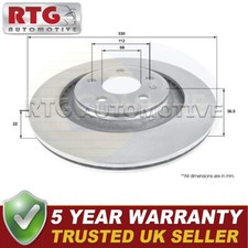 Rear Brake Disc Fits Audi A4