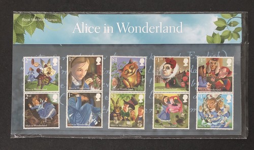 2015 mnh alice in - gb,