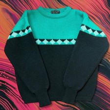 Vtg Carlo Gruber ski sweater
