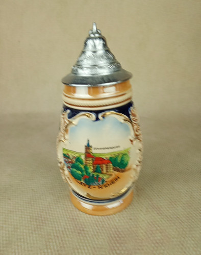 Vintage german beer stein - german,