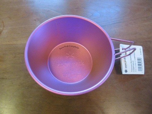 Snow peak 104 pink titanium - snow, e