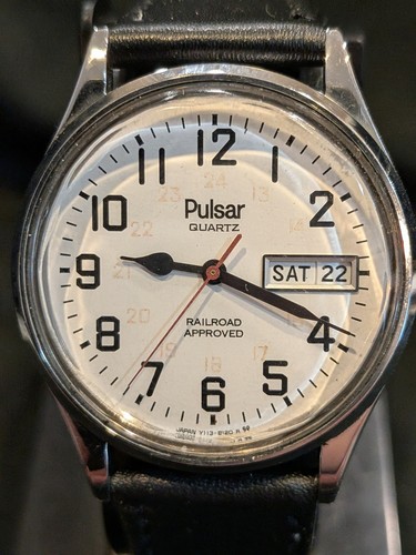 Pulsar seiko railroad - pulsar, by