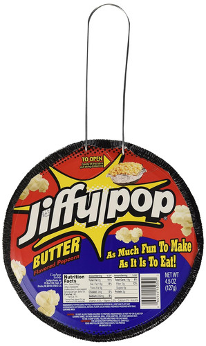 Butter flavored popcorn - flavored,