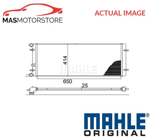 Engine cooling radiator mahle - engine,