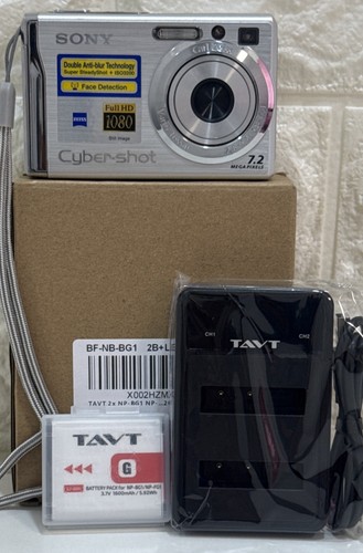 Sony cybershot dsc w80 - cybershot, 7.2mp