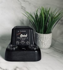 Vintage Bakelite Parker Super Quink Fountain Pen Desk Ink Well Filling Station