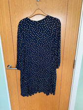 Hobbs - Blue Spotty Dress