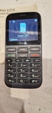 Doro 1370 Open SIM Black Any Network