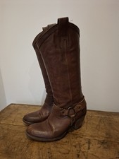 Frye Tabitha Cognac Leather