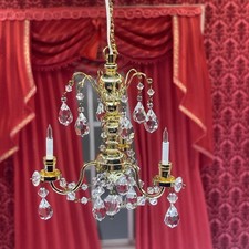 Dolls House Real Crystal