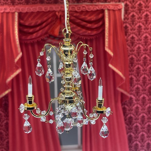 Dolls house real crystal - dolls,