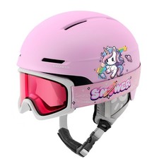Kids Ski Helmet with Goggles