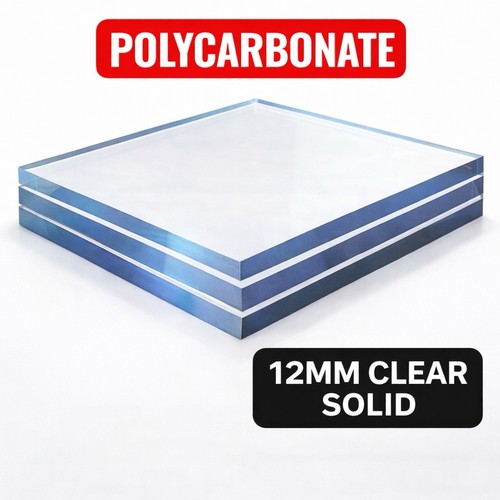 12mm clear solid polycarbonate - 12mm,