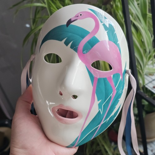 Vintage masquerade mask hand - vintage,