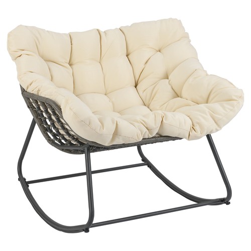 Outdoor rocking chair with - rocking,