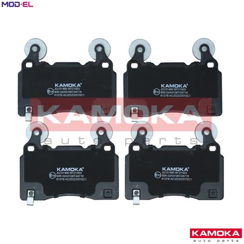 Brake pad set - pad,