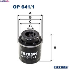 OIL FILTER OP 641/1 FOR SKODA