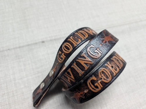 Vintage goldwing buckle - goldwing, belt