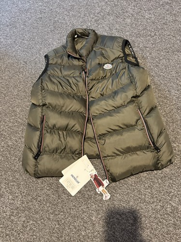 Moncler men gilet green - gilet,