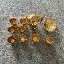 Wade Lusterware Gold Tea Set /