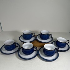 Denby - Imperial Blue - 6 x