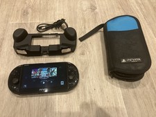 PS VITA 2000 Console Slim. Screen protected/ trigger case! 