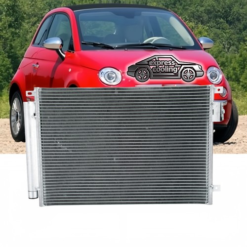 Condenser air con radiator - air,