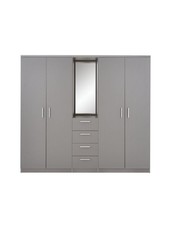 Panama 4 Door Wardrobe with