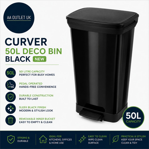 Curver 50l capacity deco - curver,