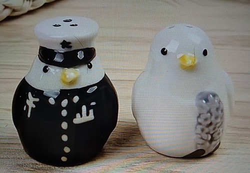 Birds salt and pepper - salt, ceramic