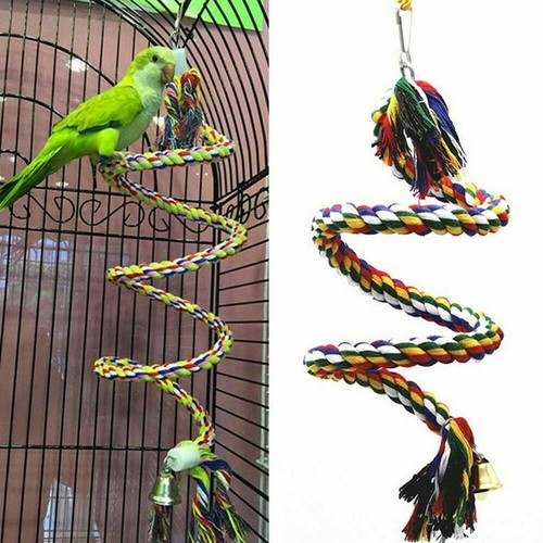Parrot hanging braided budgie - braided,