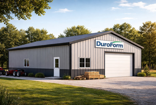 30x50 steel building - 30x50, duroform