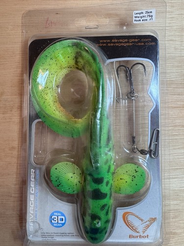 Savage gear burbot - savage, 3d