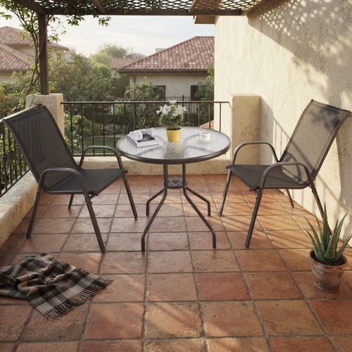 Compact round glass - compact,