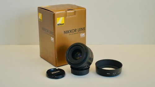 Nikon nikkor 35mm - nikon, f/1.8
