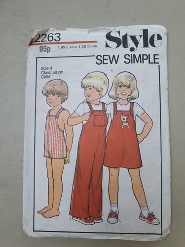 Style 2263 child sew simple - style,
