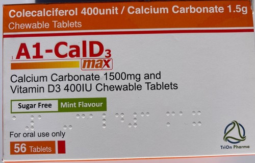 Calcium carbonate vitamin - carbonate, d