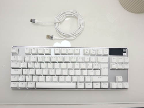 White steelseries apex pro tkl - white,