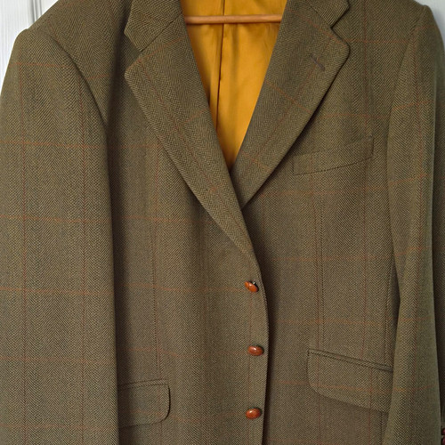 Bladen 100 wool brown check - bladen,
